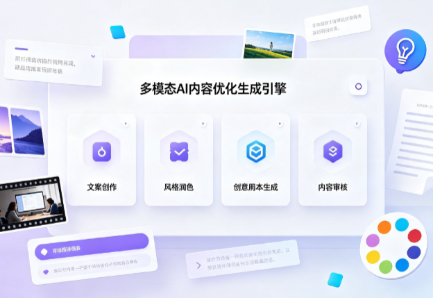 龙江县AI智能内容优化创新 多模态生成技术丰富数字内容创作生态