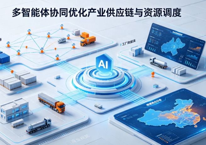 龙江县AI 智能体 Geo 优化重塑产业链空间调度体系，打通仓储运输全链路