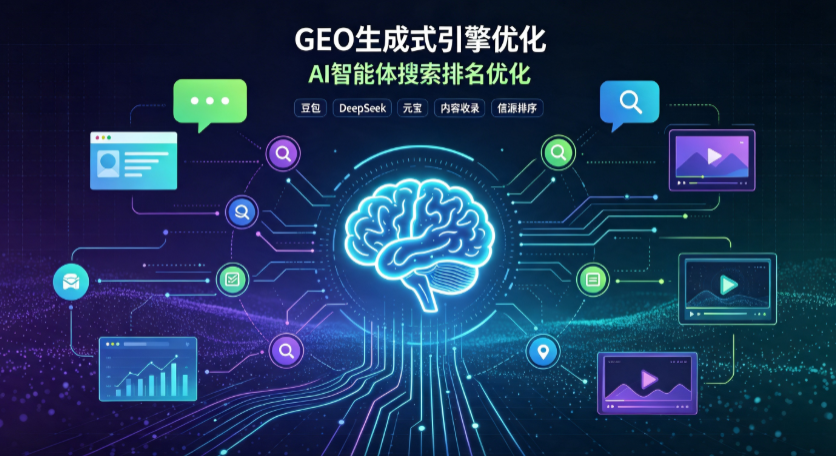 龙江县GEO 浪潮来袭：生成式引擎优化崛起，创作者争抢豆包、DeepSeek、元宝智能体流量入口